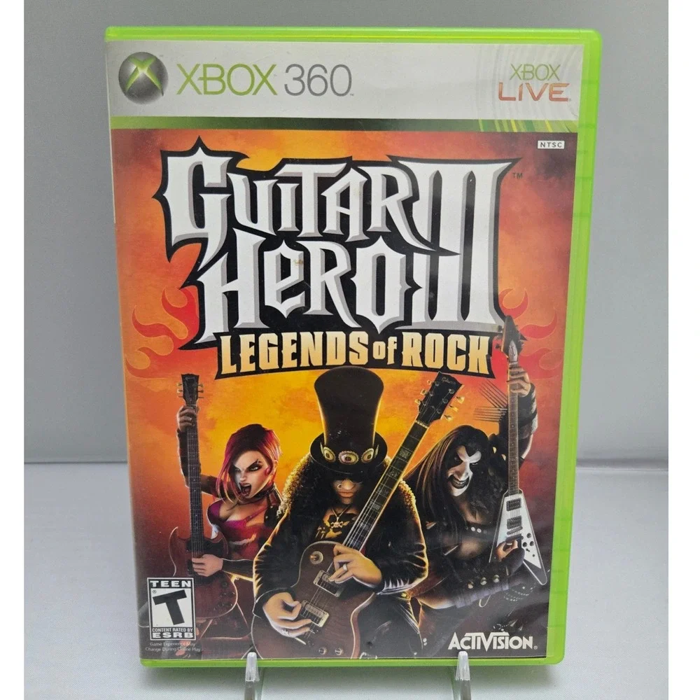 Guitar Hero II & III Bundle - Xbox 360 - 2 Games CIB W/ Manuals Tested